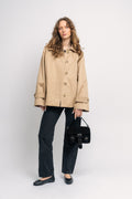 Honey Buckle Suede - Black