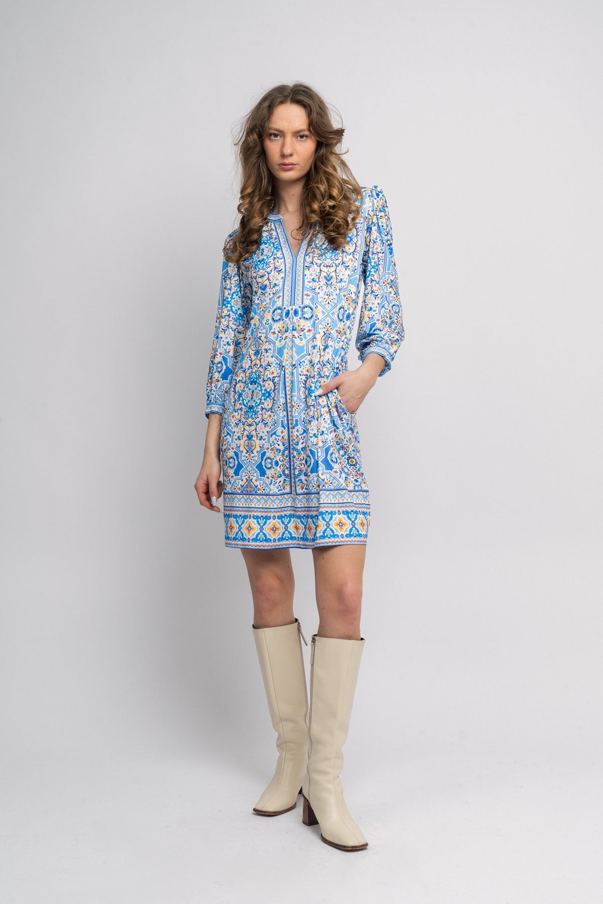 Juliana Hb Dress - Blue