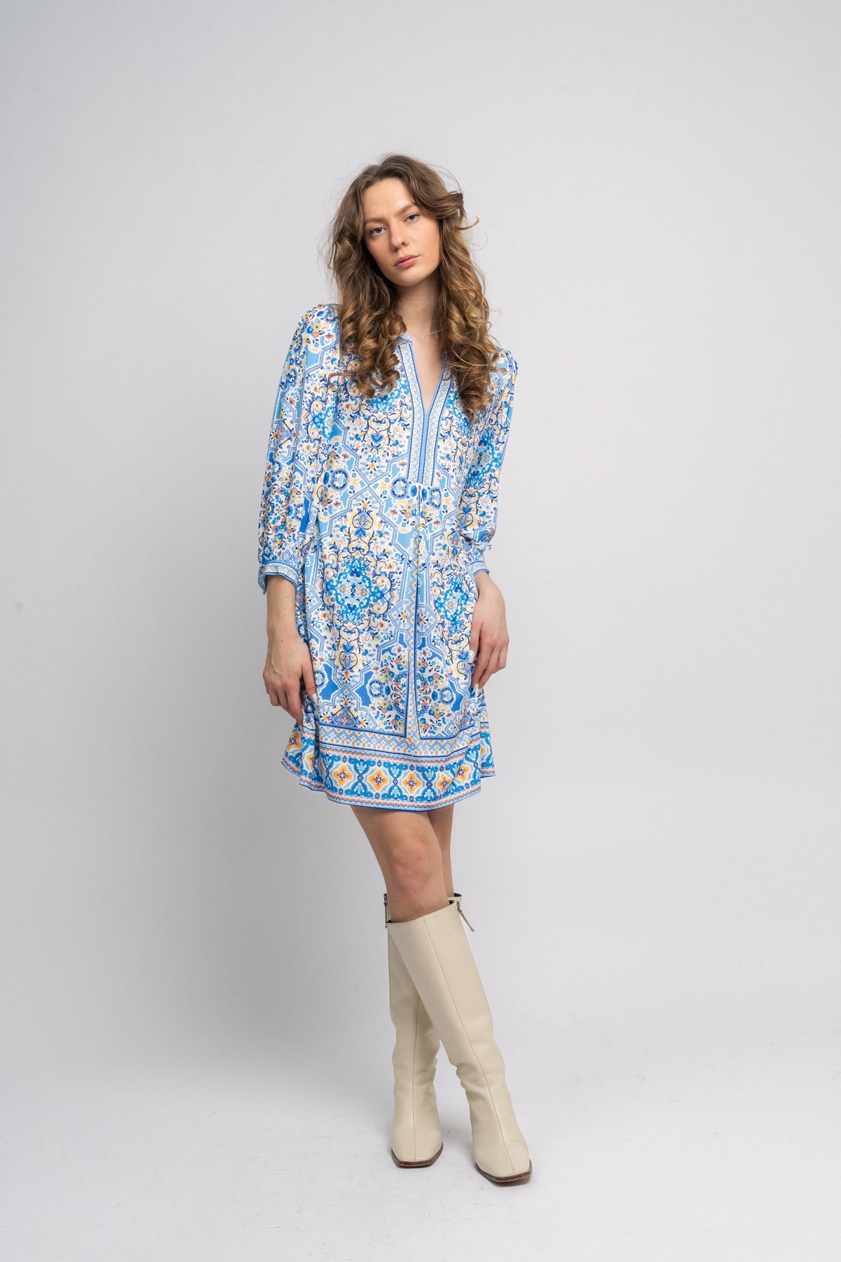 Juliana Hb Dress - Blue