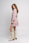 Georgette Mini Dress - Daisies