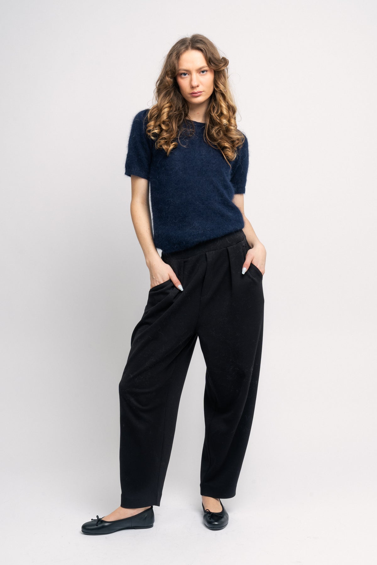 Sarah Pullover - Navy