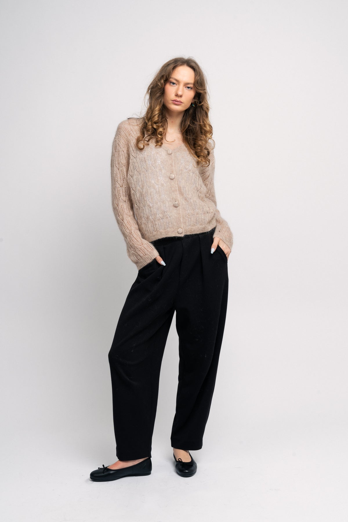 Therese Cardigan - Sand