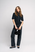 Small Honey Buckle Suede - Black