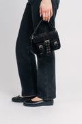 Small Honey Buckle Suede - Black