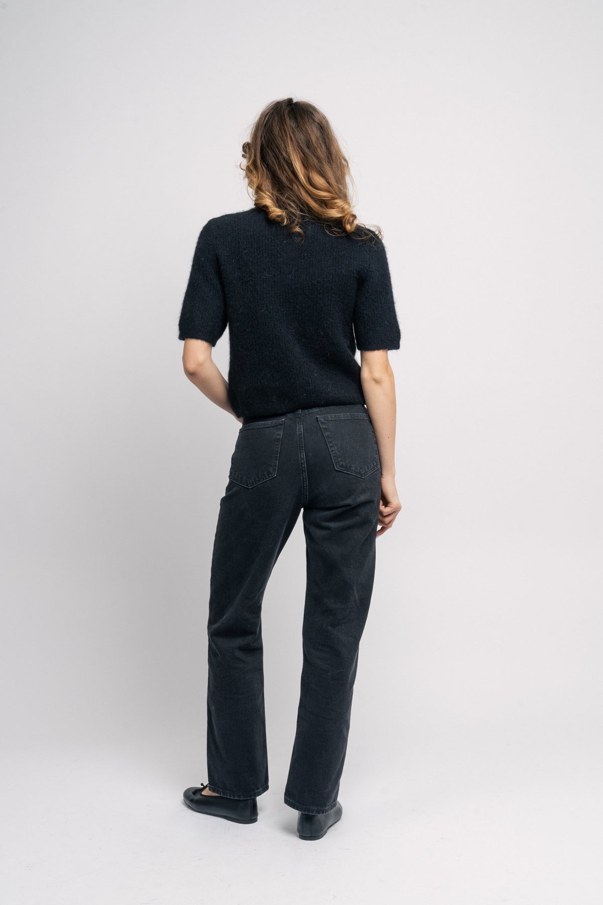 AlphaGZ SS Short Cardigan - Svart
