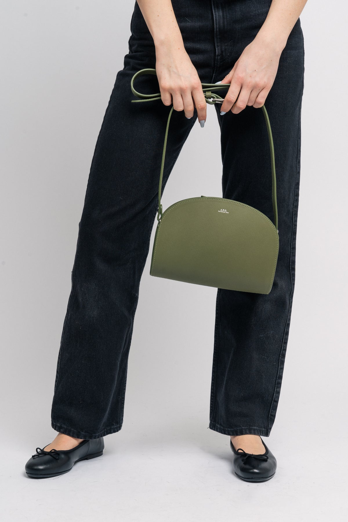 Sac Demi-Lune - Kaki