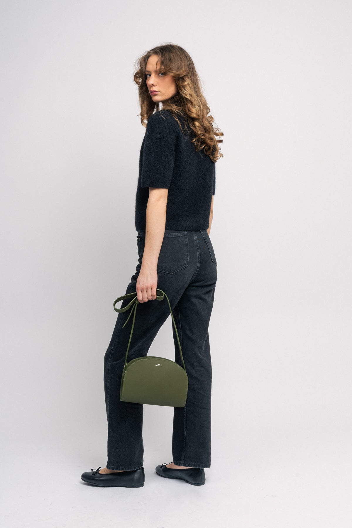 Sac Demi-Lune - Kaki