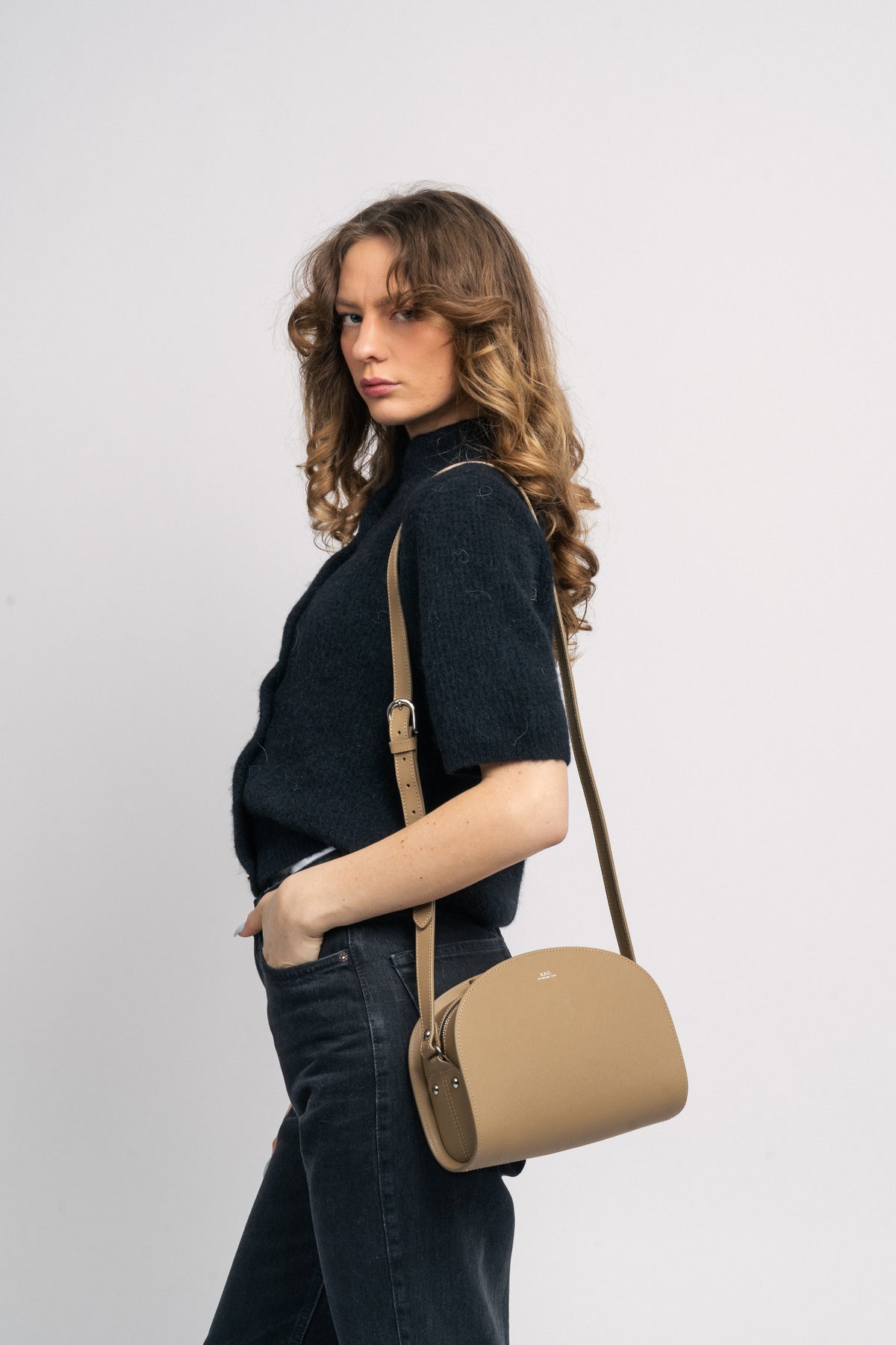 Sac Demi-Lune - Caramel