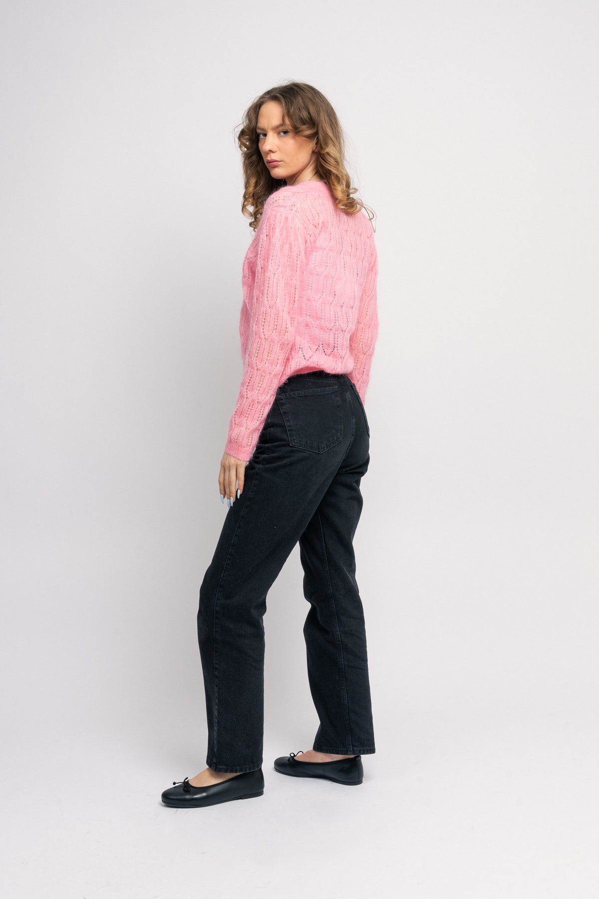 Therese Cardigan - Tropical Pink