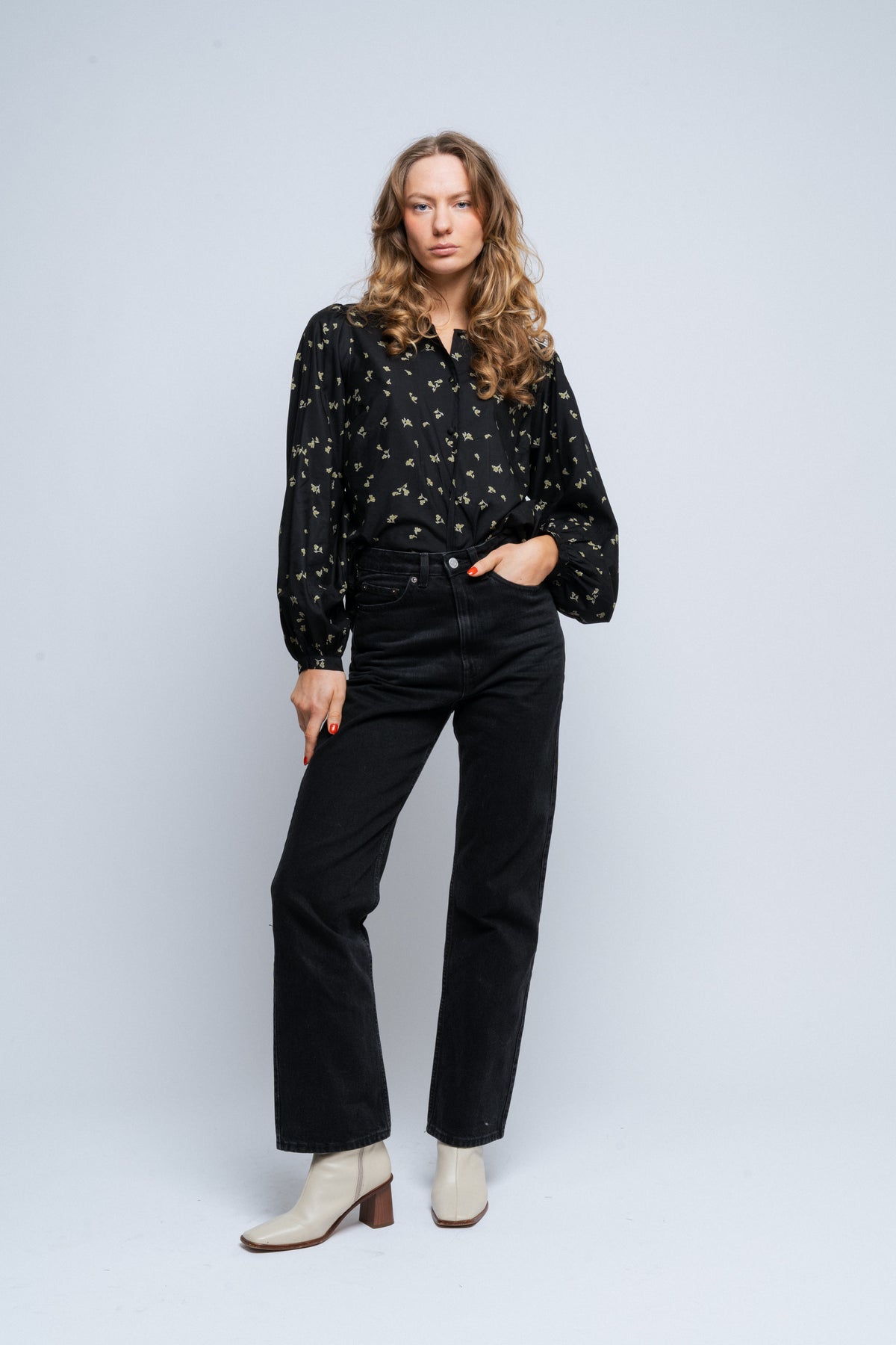 Karitta Setara Shirt Aop - Willow Flower