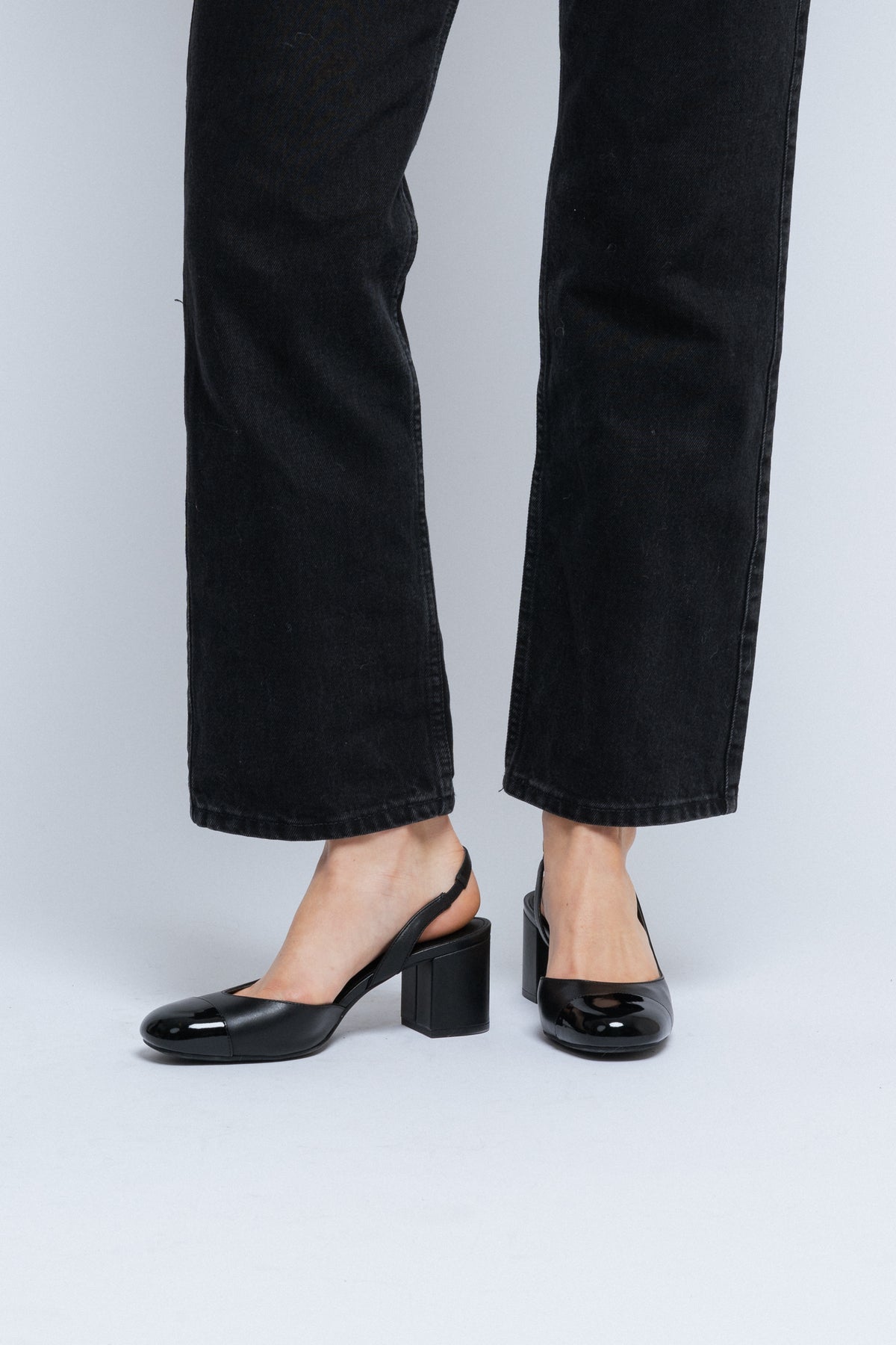 Perla Flex Sling Pump - Black