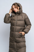 Stella Long Jacket - Espresso