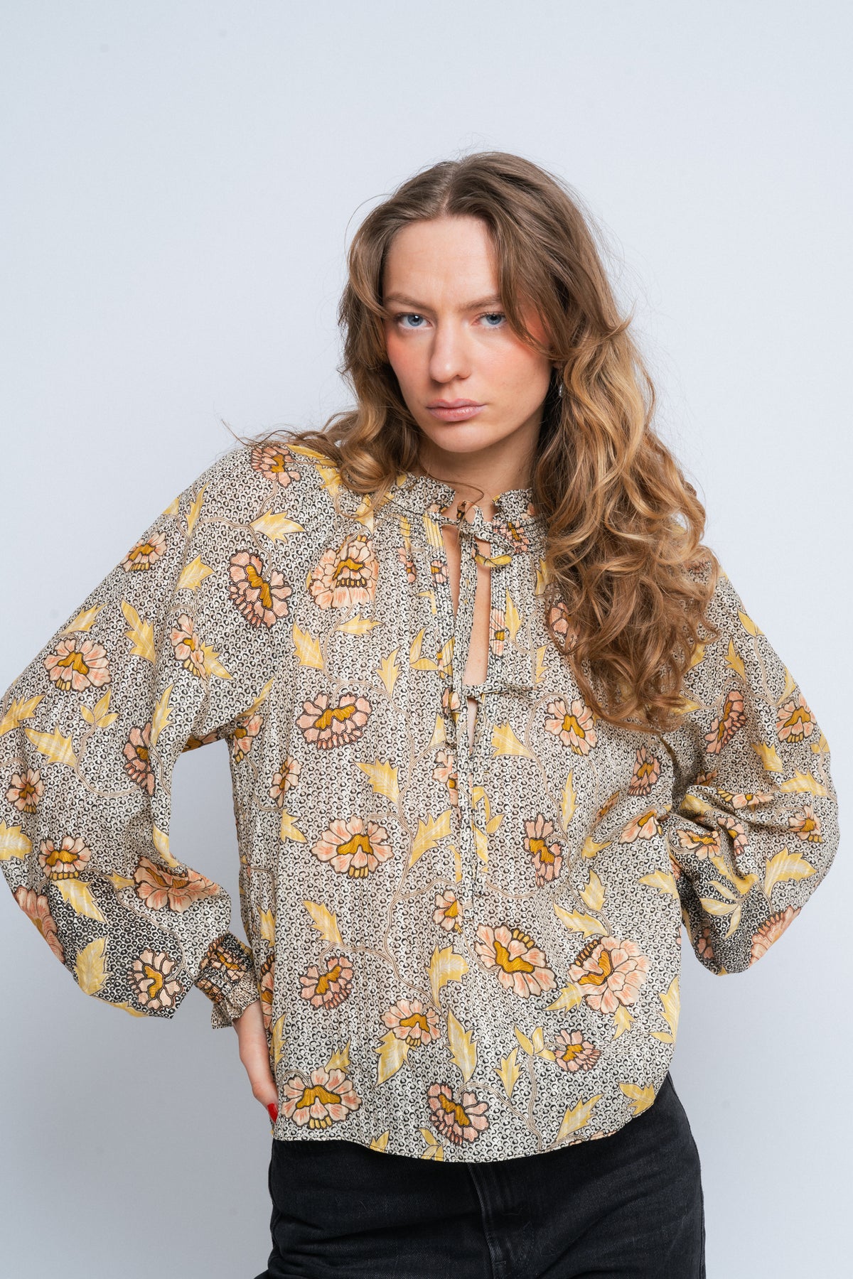 Kaitlyn Blouse - Chrysanthemum
