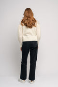 Elma Mohair Cardigan - White