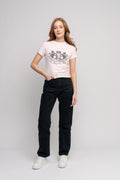 Enzo Dog Crest T-Shirt - Cherry Blossom