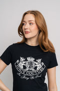Enzo Dog Crest T-Shirt - Black