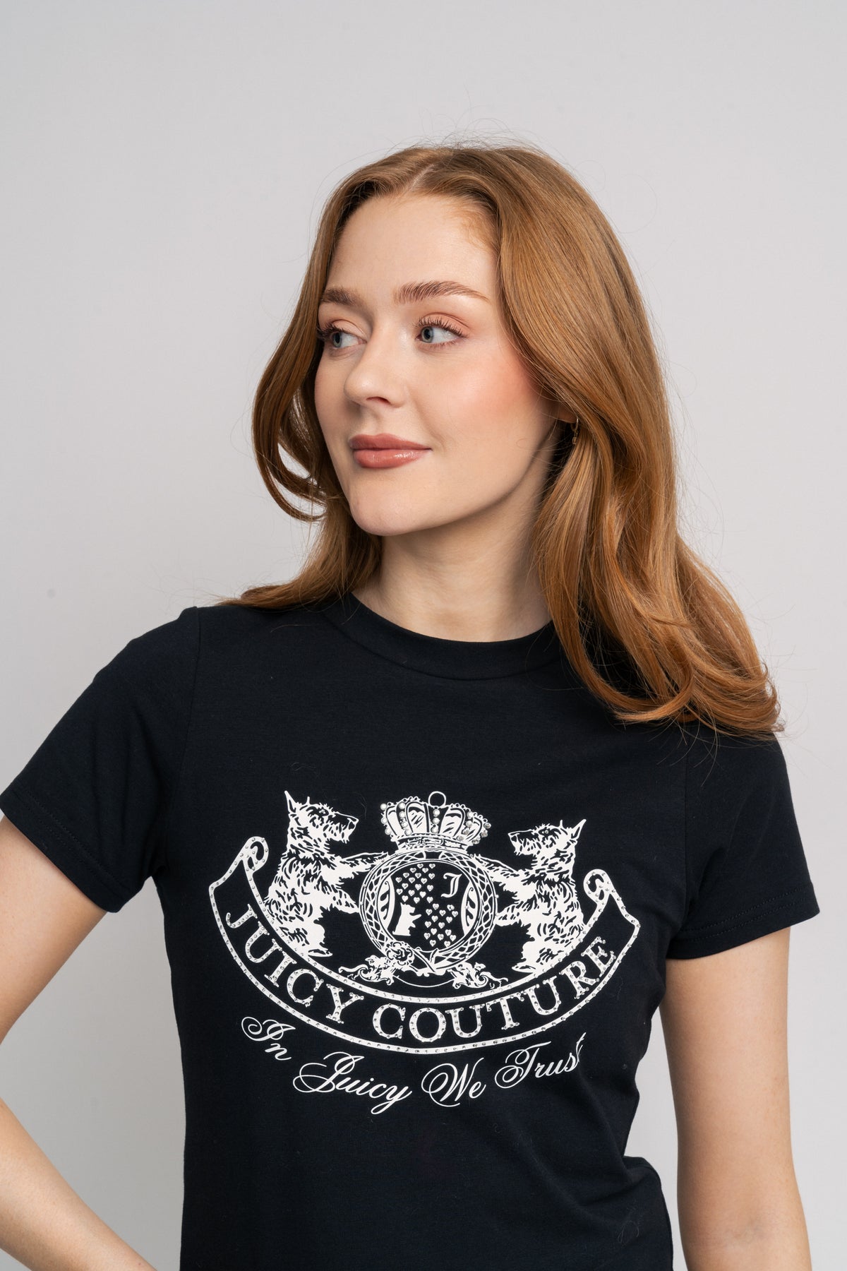 Enzo Dog Crest T-Shirt - Black