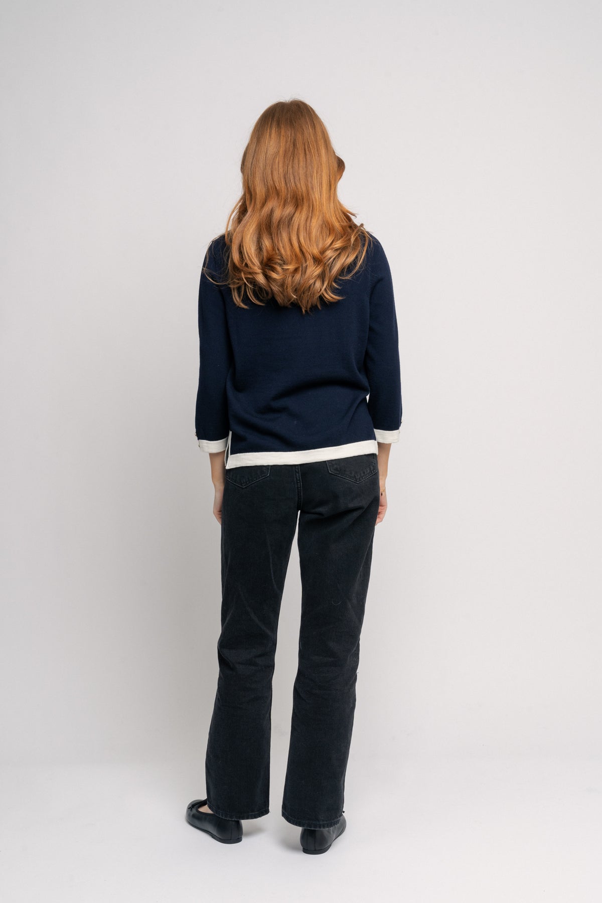 Helen Topp - Marin/Ecru