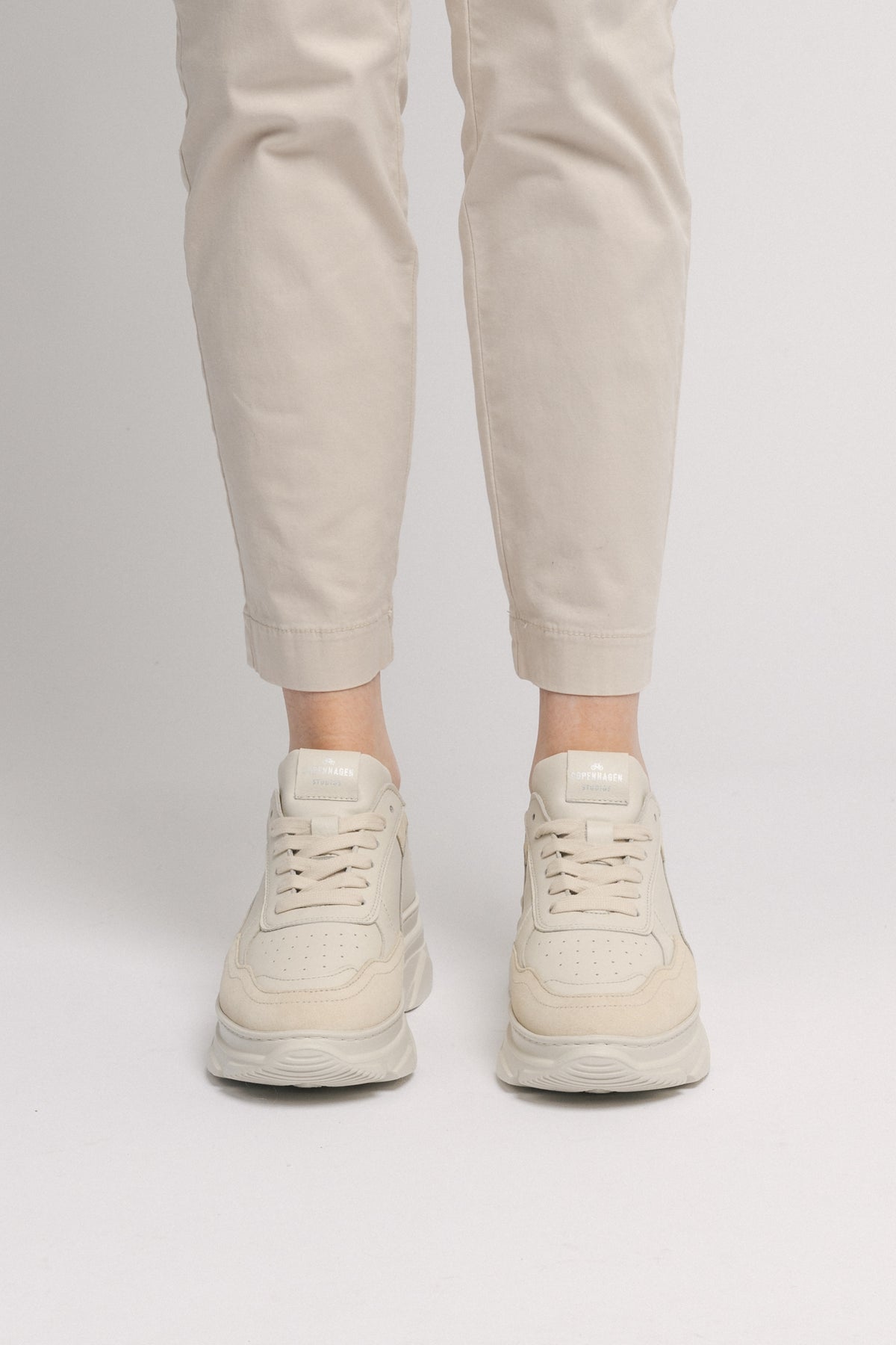 CPH46 Leather Mix - Cream