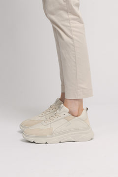 CPH46 Leather Mix - Cream