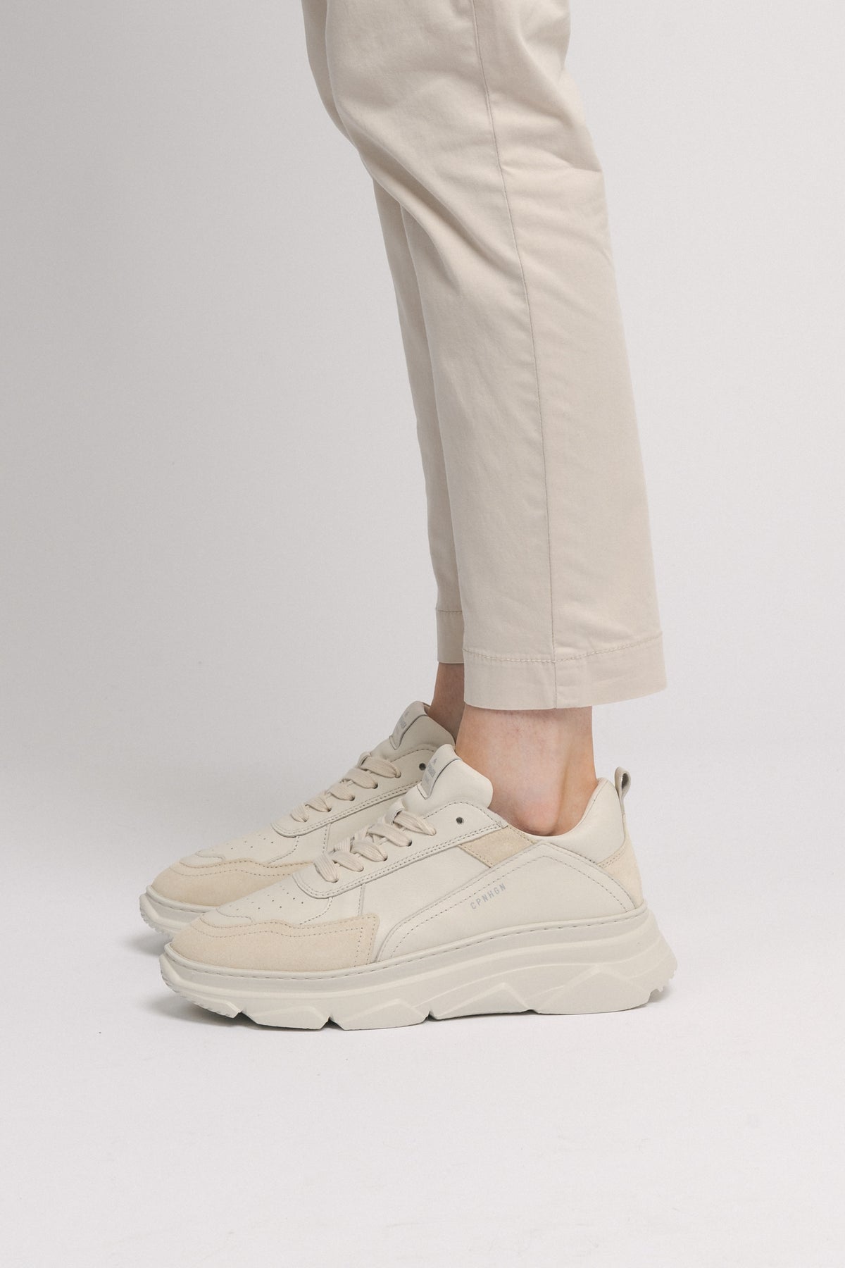 CPH46 Leather Mix - Cream