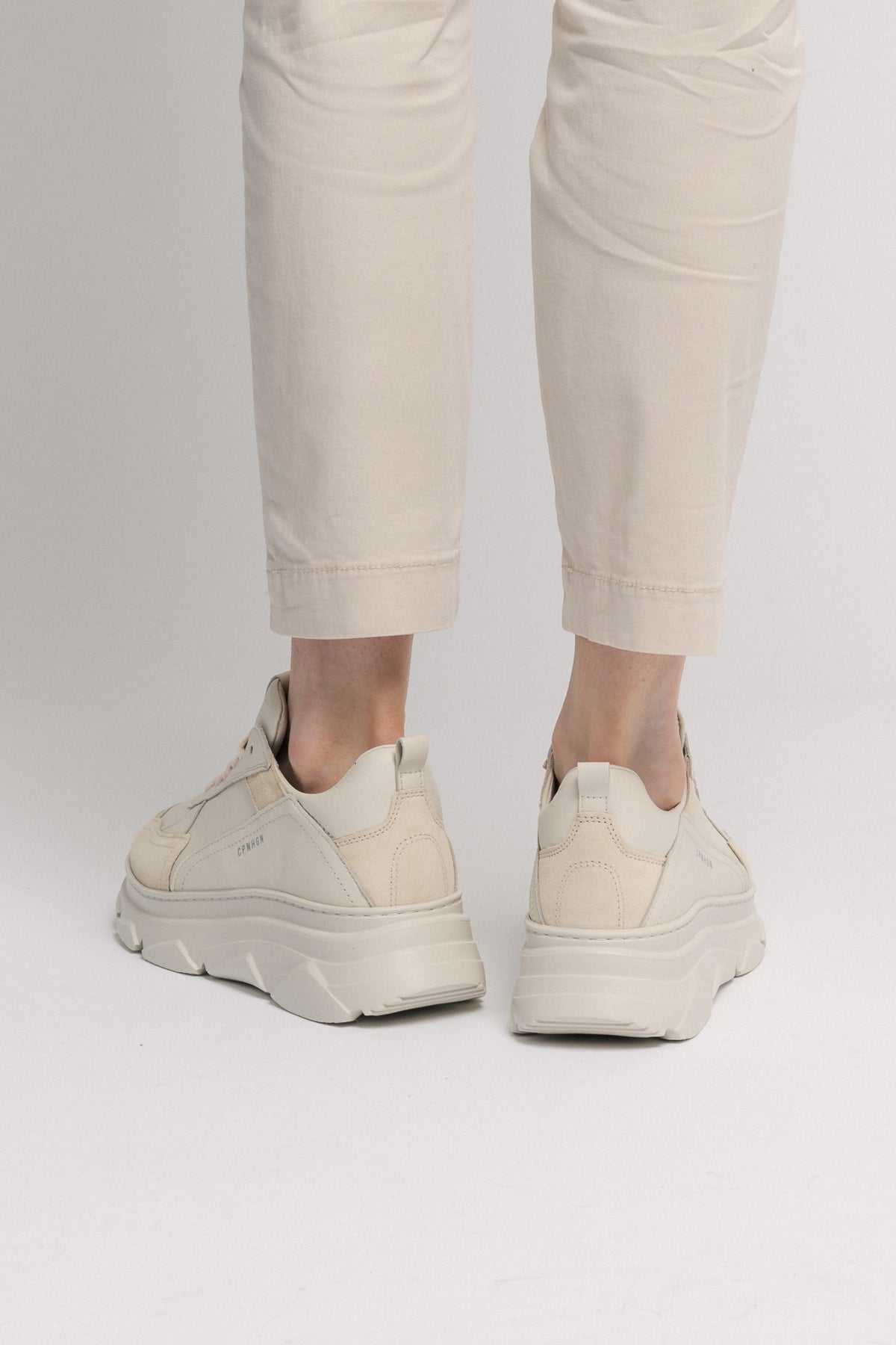 CPH46 Leather Mix - Cream
