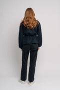 Fredrikke Chunky Cardigan - Dark Navy