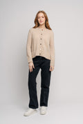 Iris Mohair Cardigan - Beige