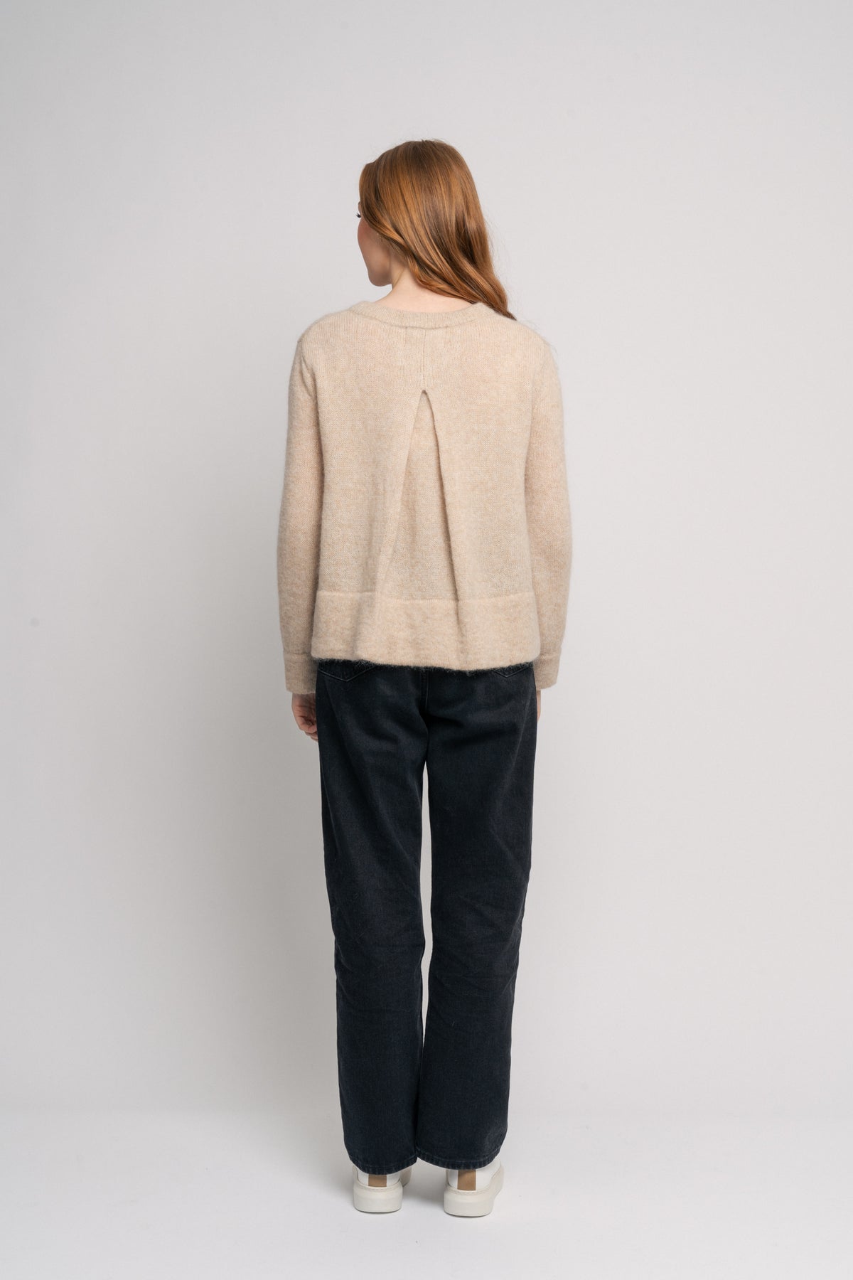 Iris Mohair Cardigan - Beige