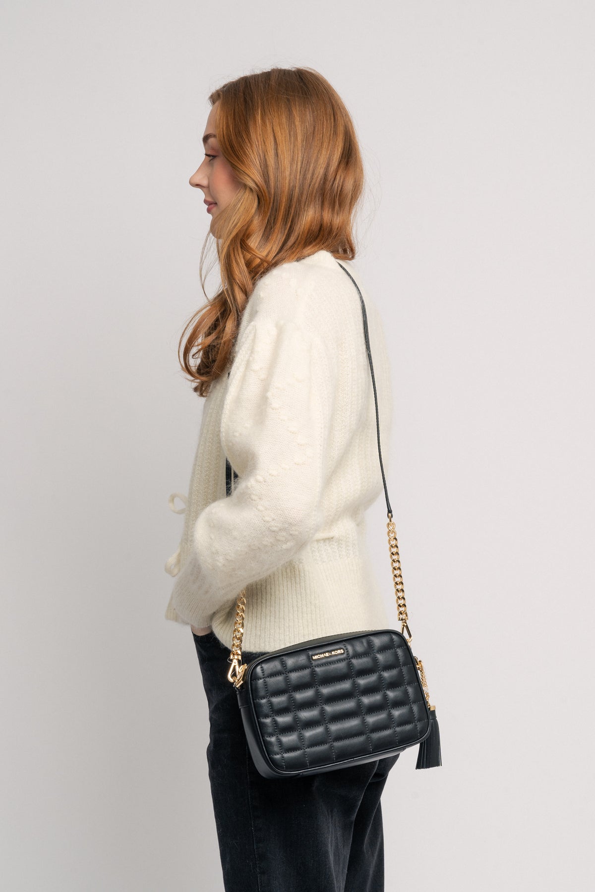 Md Camera Bag Costa Lamb Leather - Black