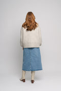 Fam Sweater Short - Bone White