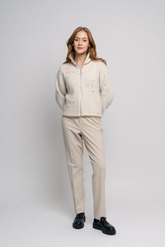 Zip Jacket - White