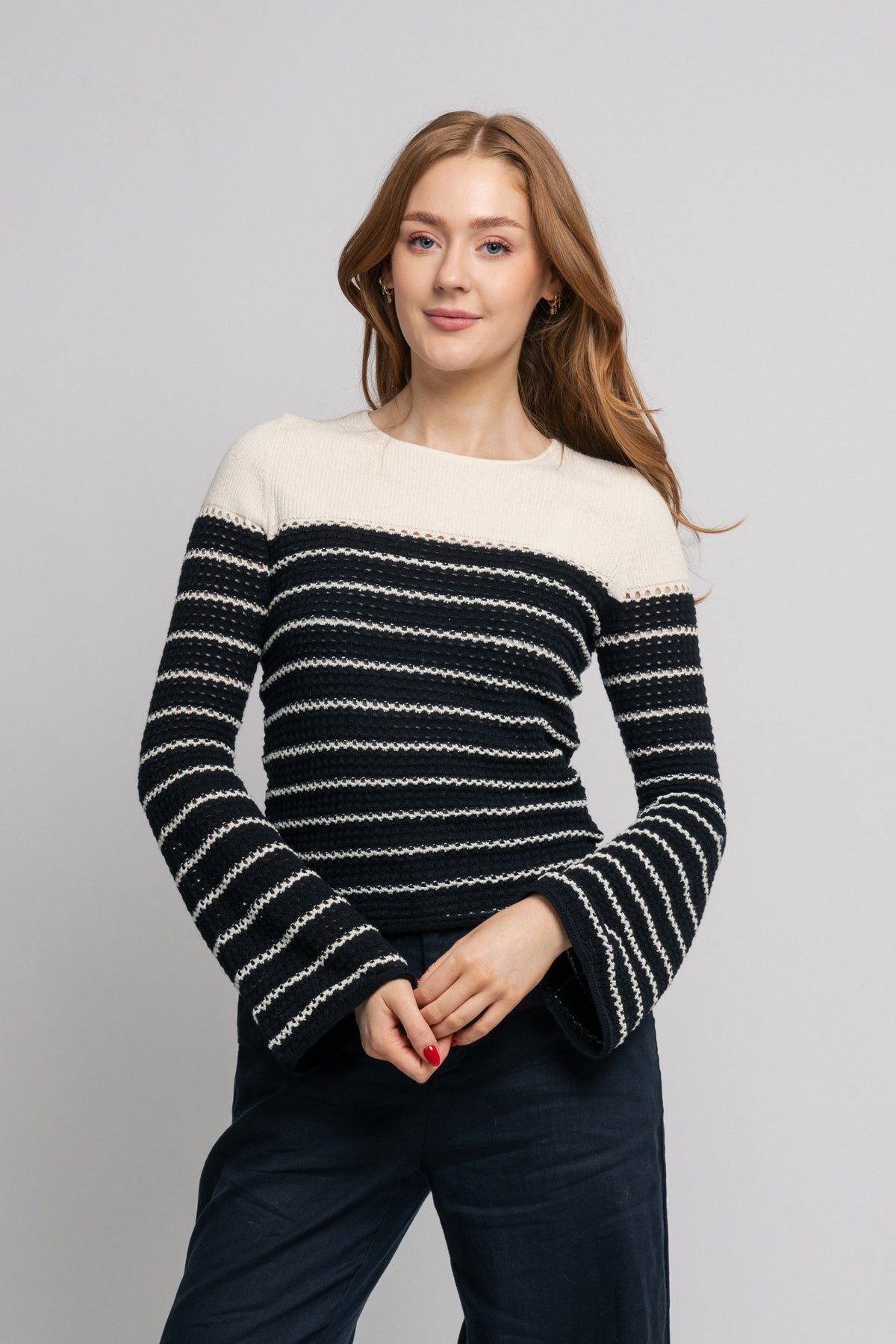 MaloneIW Blouse - Black / White