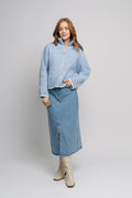 Zip Jacket - Light Blue