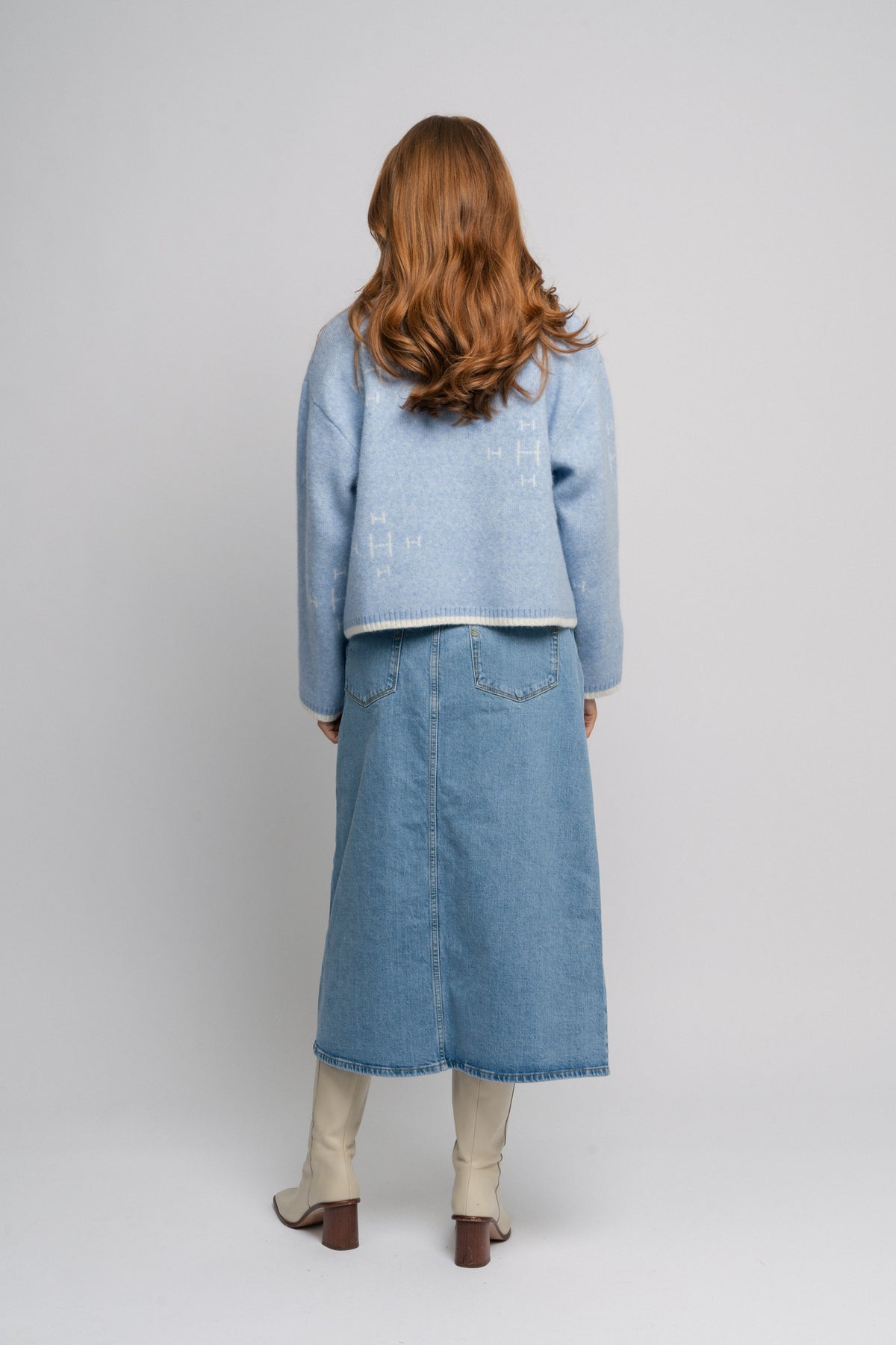 Zip Jacket - Light Blue