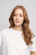 Liv Organic Logo Tee - Vit