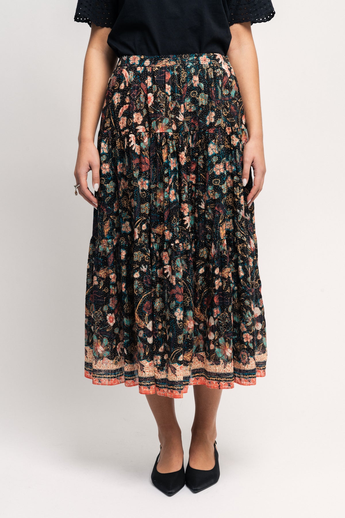 Cambrie Skirt - Obsidian Botanica