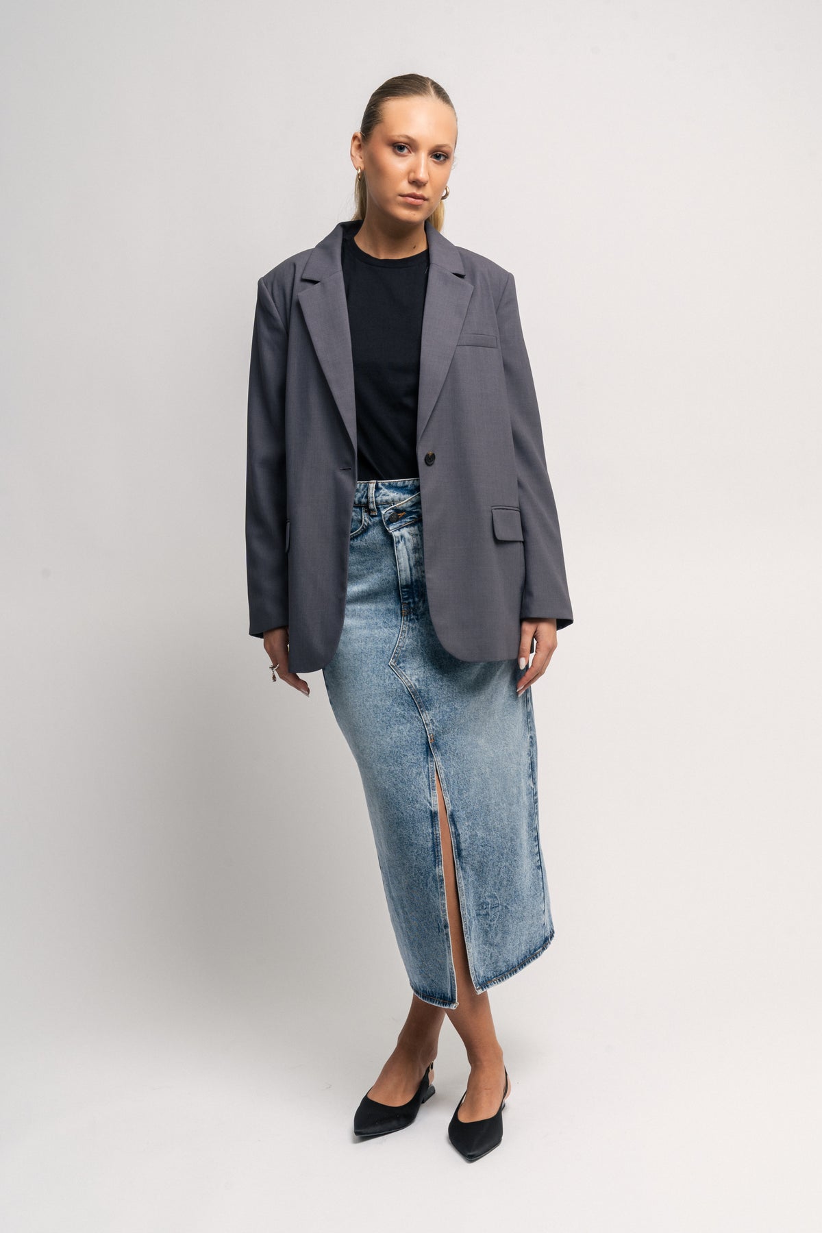 Gale 2 Blazer - Iron Gate