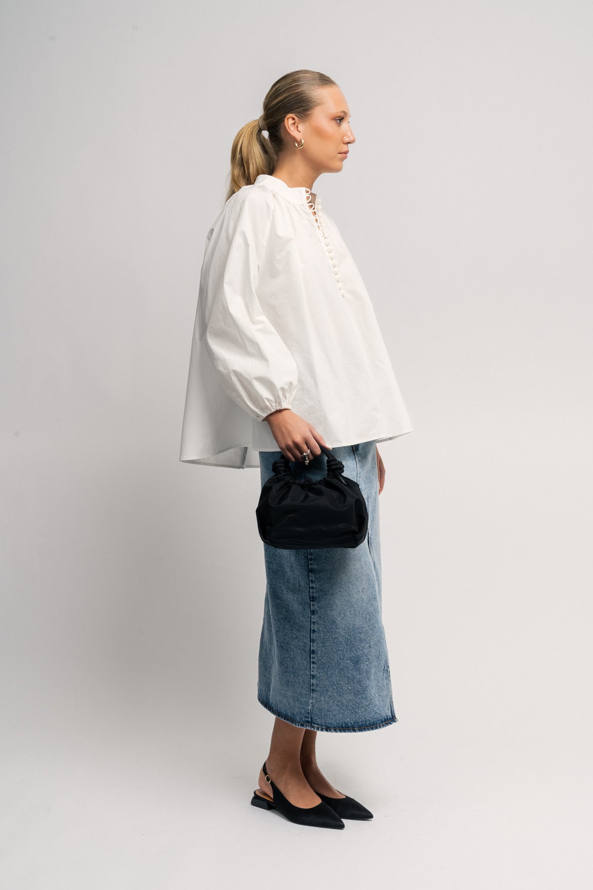 Jolly Shiny Twill - Finest Black