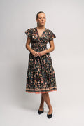 Angelica Dress - Obsidian Botanica