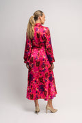 Lara Dress -  Pink Garden