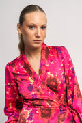 Lara Dress -  Pink Garden