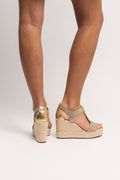 Berkley Mid Wedge - Pale Gold