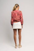 Andi Blouse - Hollyhock