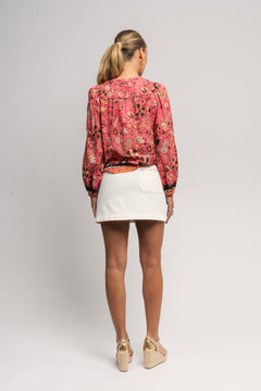 Andi Blouse - Hollyhock