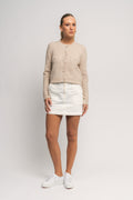 PointelleCC Cardigan - Bone