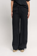 Immi Linen Pants - Black