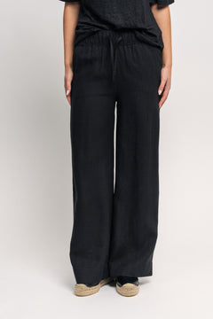 Immi Linen Pants - Black