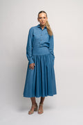 Denim Skirt - Light Blue Denim