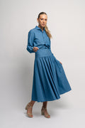 Denim Skirt - Light Blue Denim